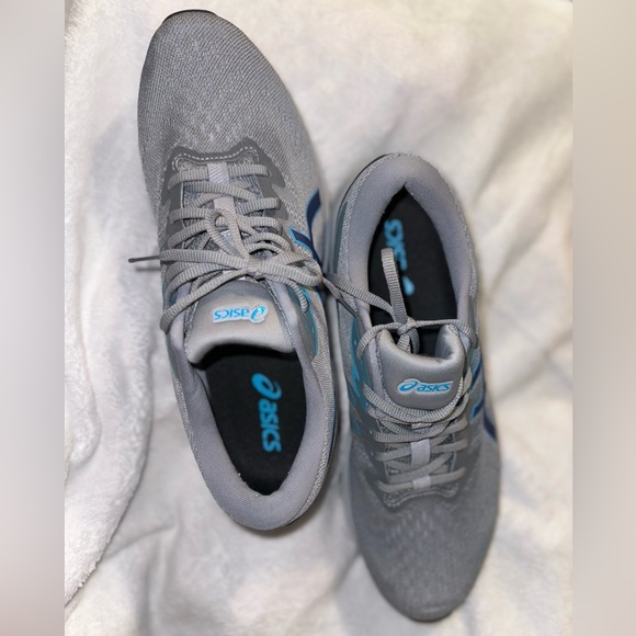 ASICS Men's GT-1000 12 Running Shoes - Piedmont Grey/Indigo Blue - Picture 14 of 16